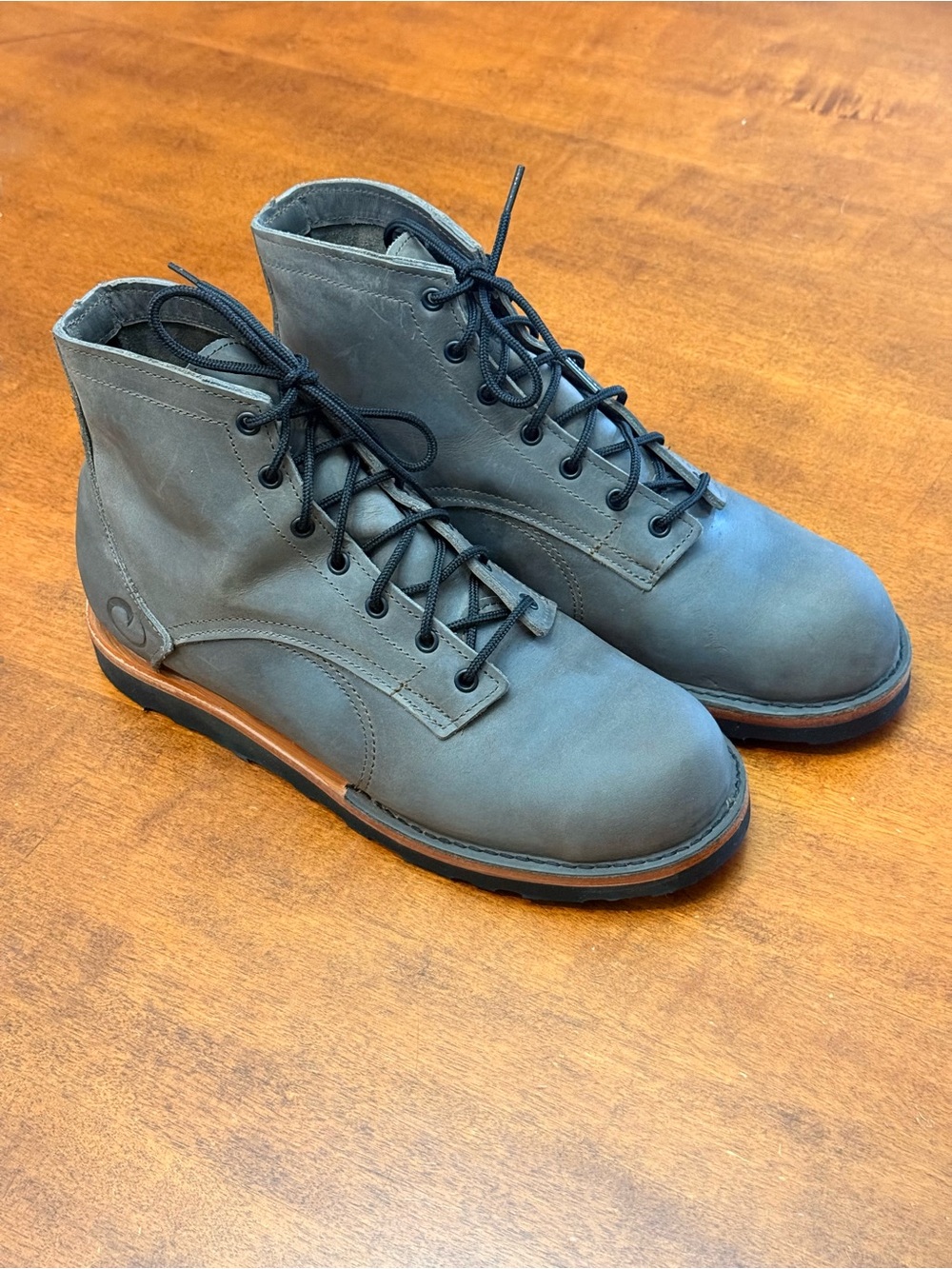 Origin The Coronado 6 Inch Boot Slate Gray Size  12D USA Vibram Sole
